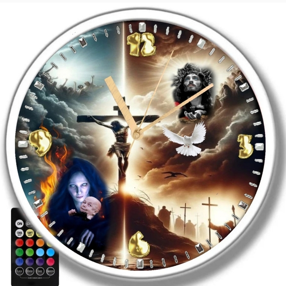 Religious clock - Picture 4 of 4